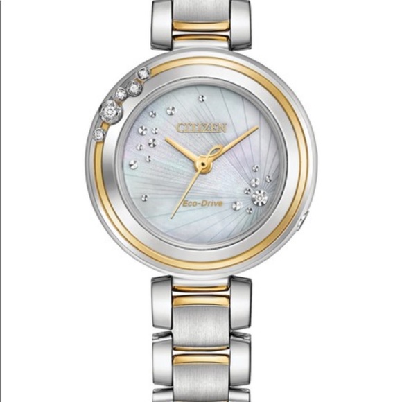 NEW • Citizen • Carina Two Tone Diamond Watch - Picture 2 of 8